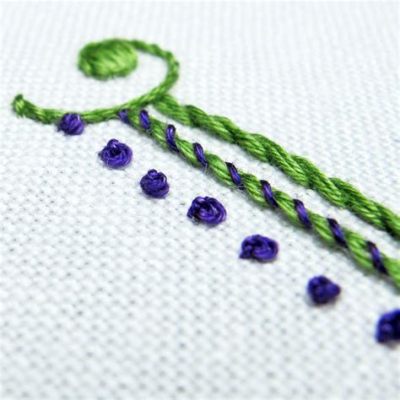 how to tie embroidery thread and the significance of patience in life